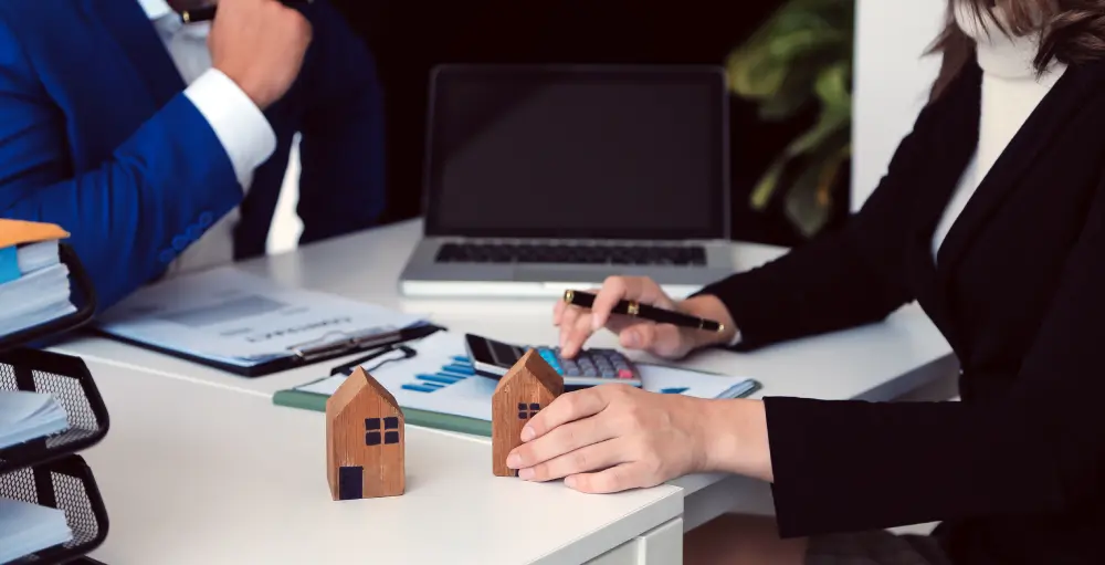 home model small miniature white toy house