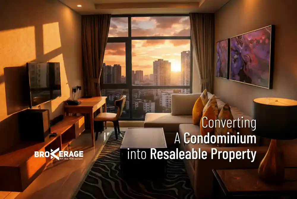 Converting a Condominium into a Resaleable Property